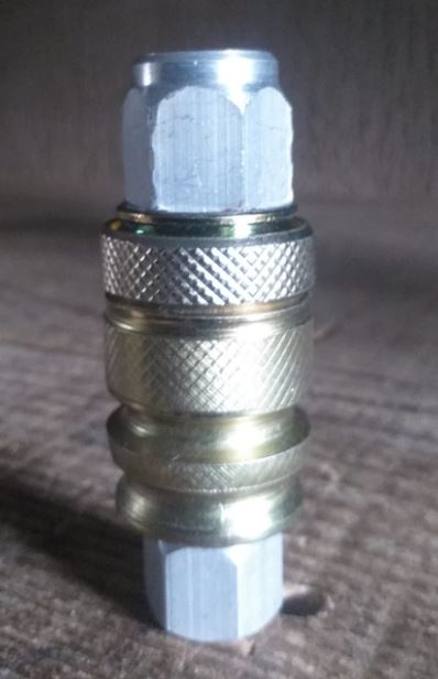 DB20281 - ENGATE RAPIDO MAO AMIGO 16 MM ( CONJ ) PARTE ALUMINIO