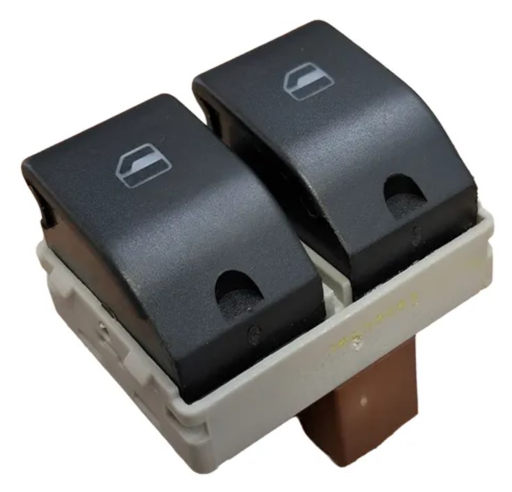ASTON-01025 - INTERRUPTOR MARROM LE ACIONAMENTO VIDRO ELETRICO SIMPLES VW CONSTELAT