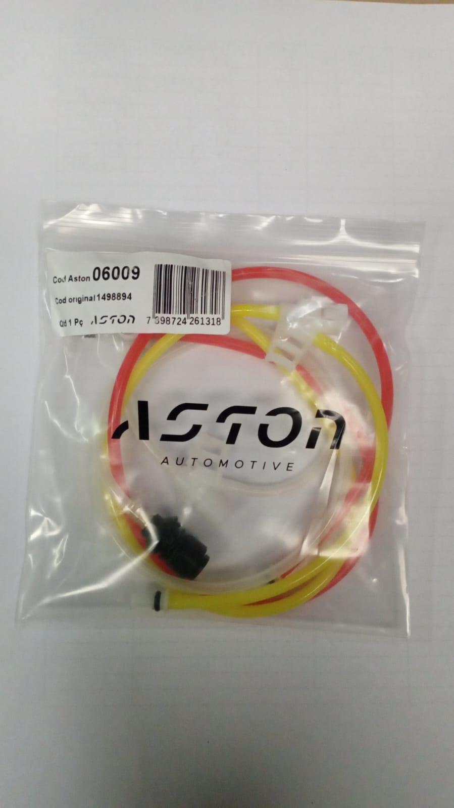 ASTON-06009 - CONEXAO C/ MANGUEIRAS PARA BANCO SCANIA NTS 1498894- 41913