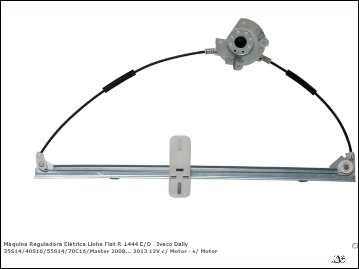 R1444D - MAQUINA DE VIDRO IVECO DAILY 08/13 ELET S/MOTOR LD