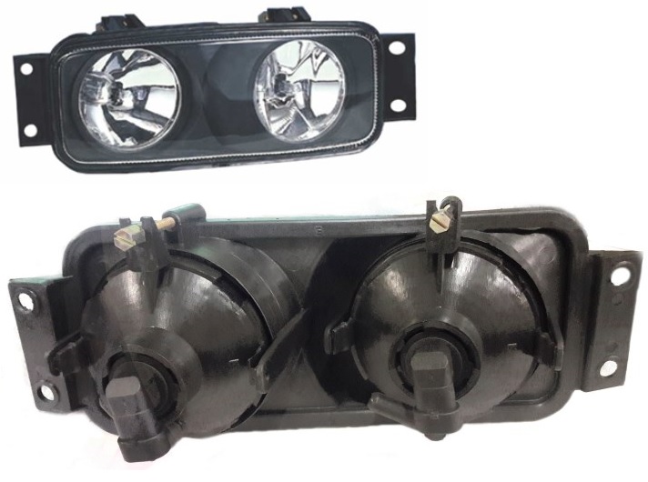 FL1062D - FAROL AUX SCANIA S4 DUPLO LD (LENTE DE VIDRO)