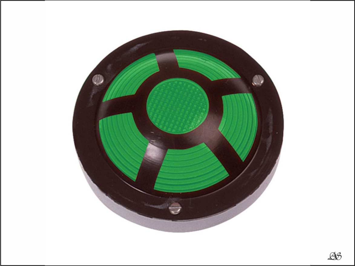 PL05128712 - LANTERNA ESTRIBO 5 TREVOS VERDE