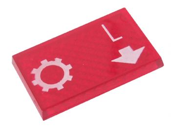 LS114BZ - LENTE INDICADORA PAINEL ANTIGO ENGRENAGEM LENTA