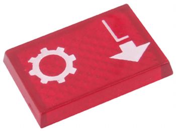 M-38 - LENTE INDICADORA PAINEL MODERNO ENGRENAGEM LENTA