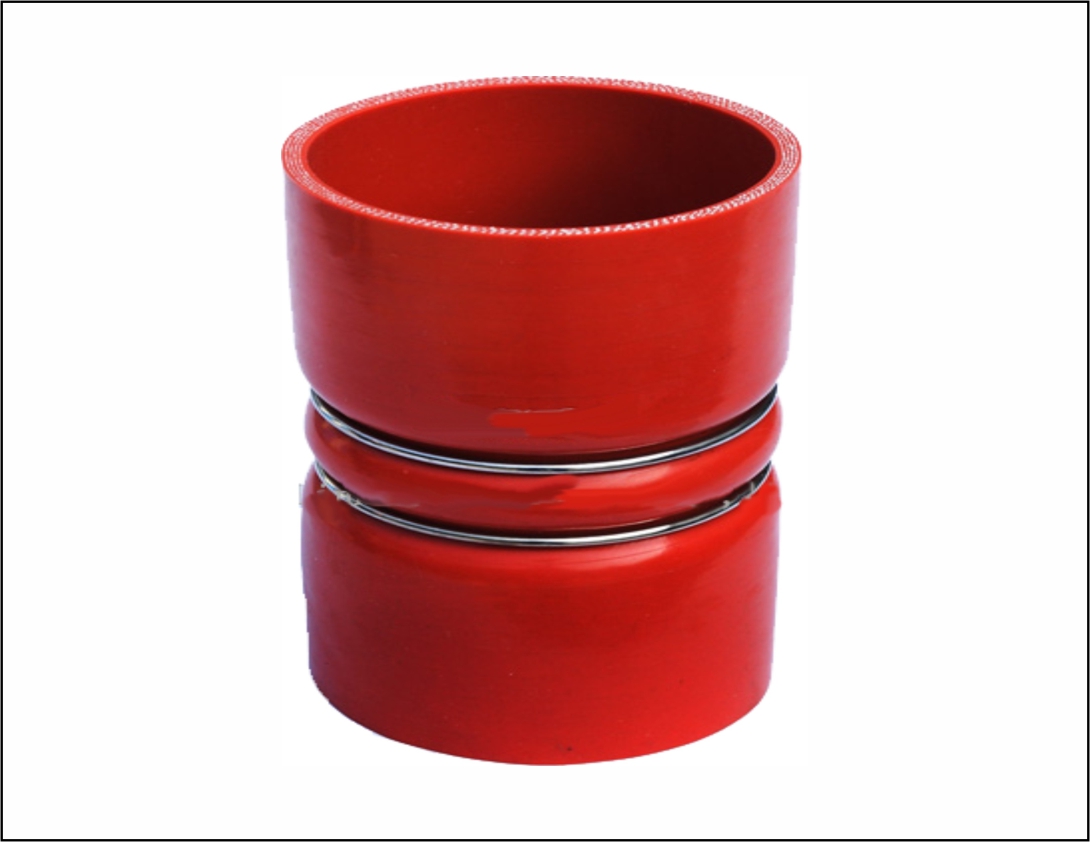 ST-148 - MANGUEIRA INTERCOOLER SCANIA 113/143 (SILICONE VERMELHO)