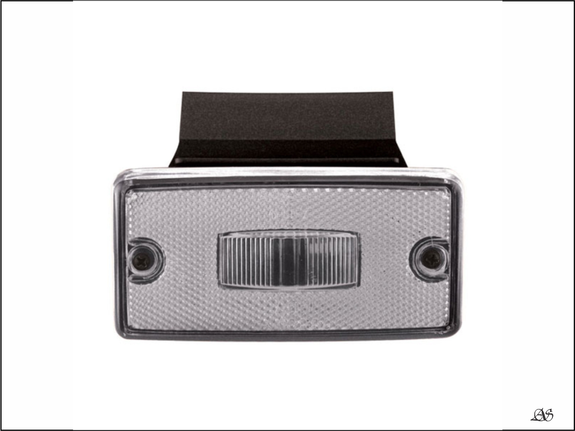 PL06062202 - LANTERNA LATERAL RET FACCHINI CR C/ SUPORTE