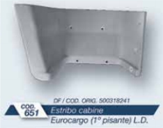 FBC651 - ESTRIBO IVECO EUROCARGO (1 PISANTE) LD