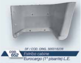 FBC652 - ESTRIBO IVECO EUROCARGO (1 PISANTE) LE