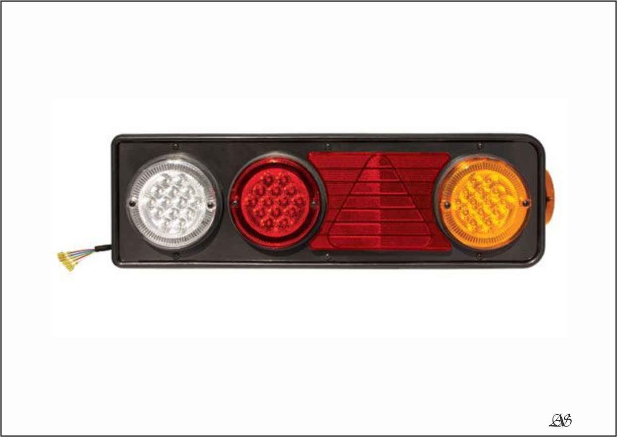 PL20107569 - LANTERNA TRASEIRA FACCHINI C/ LED LD