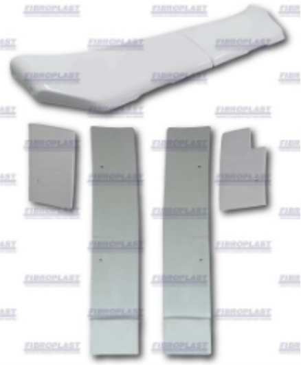 FP16802 - DEFLETOR BAU (CEGONHEIRO) VOLVO FH CABINE ALTA [5 VOLUME ]