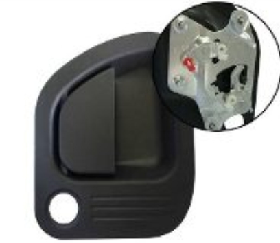 ORI2242 - MACANETA EXTERNA CARGO GII C/DISPOSITIVO S/CILINDRO LD