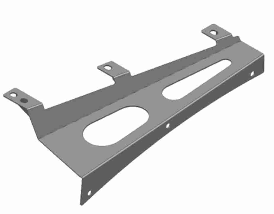 2T2809123 - SUPORTE ESTRIBO VW CONSTELLATION 19.320 REFORCO LE