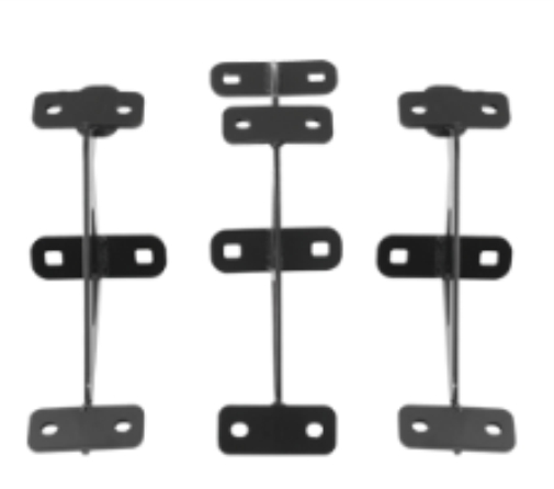 F1007 - SUPORTE TAPA SOL VOLVO VM (3 PECAS)