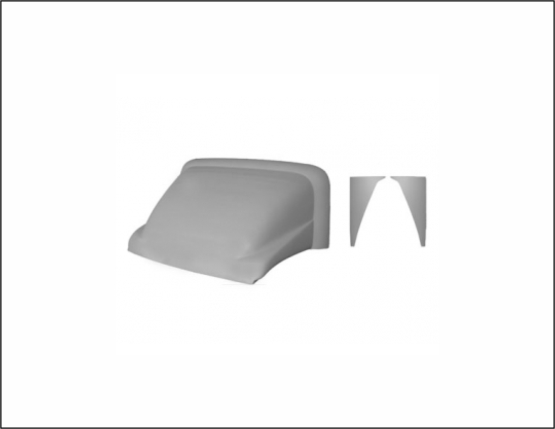 U60046 - DEFLETOR BAU KIA BONGO