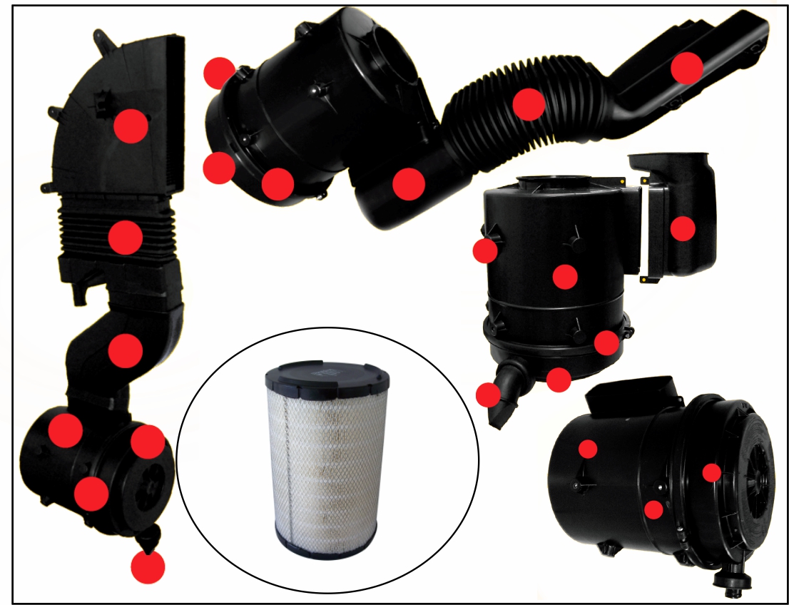 RP000555 - ELEMENTO FILTRO AR