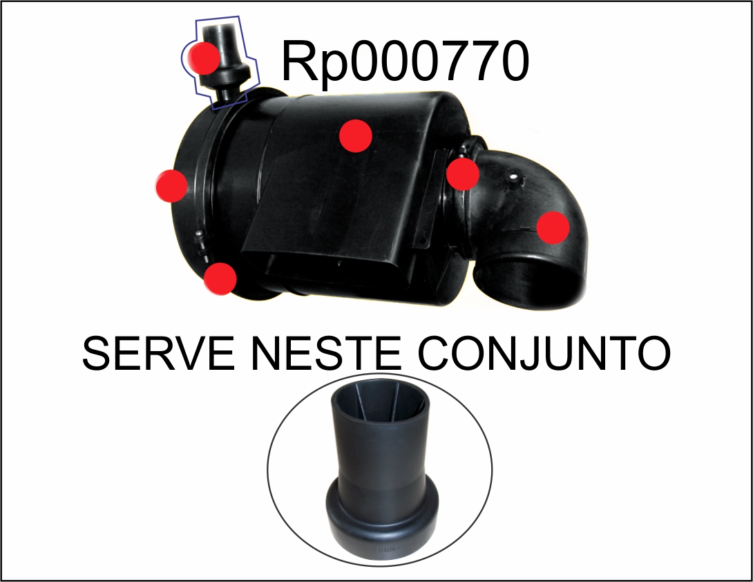 RP000707 - GUARDA PO FILTRO AR VW