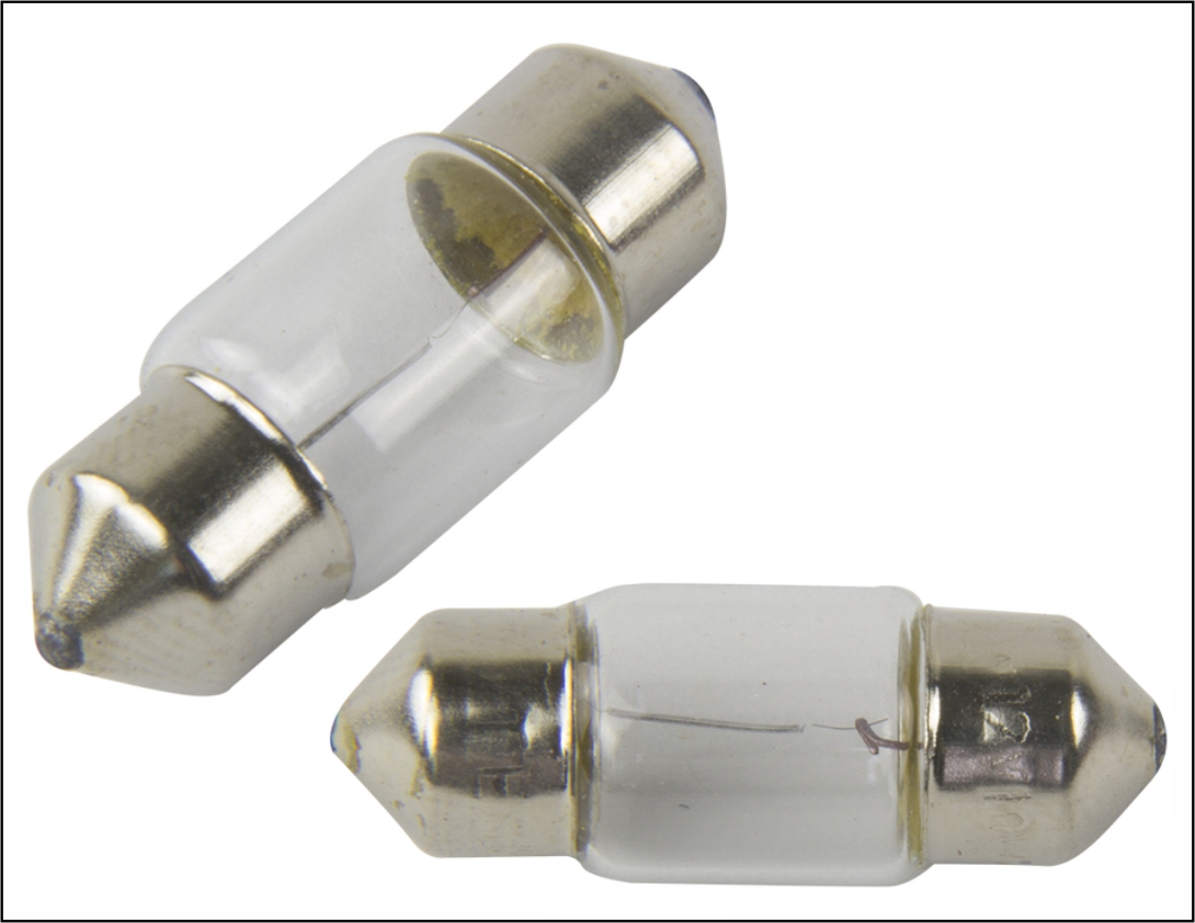 T6410C - LAMPADA TORPEDO 12V TPC 10X28 10W S8.5