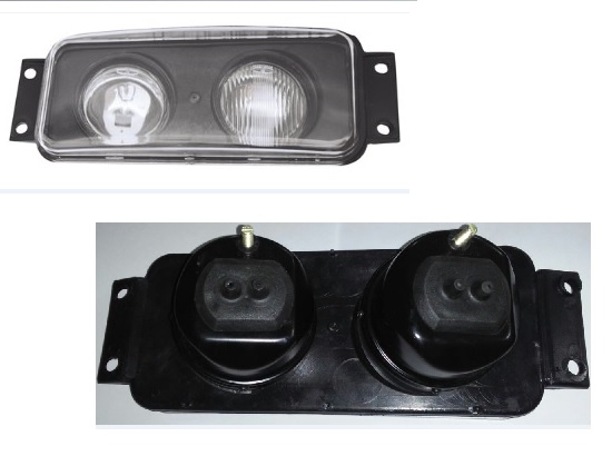 FL1060E/R - FAROL AUX SCANIA S4 DUPLO LE (LENTE POLICARBONATO)