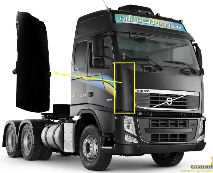 AM7037D - COLUNA LATERAL VOLVO FH 2004/2014 LD