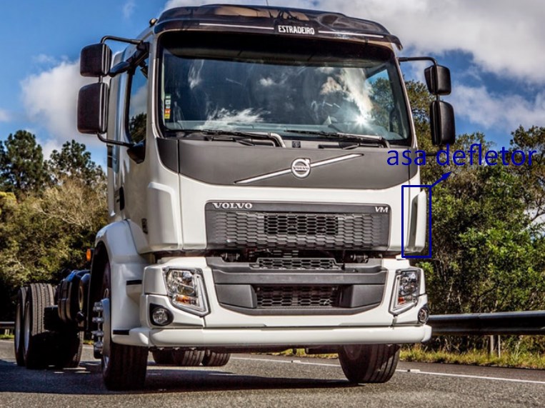 MDR-16824 - ASA DEFLETOR COLUNA VOLVO VM 2014 LE