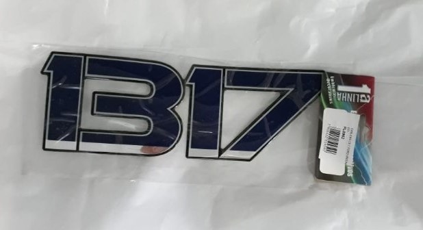 PL0952 - EMBLEMA RESINADO CARGO 1317
