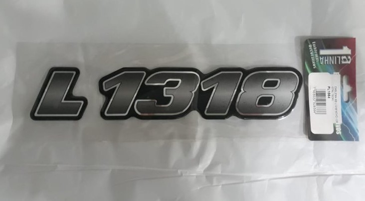 PL1664 - EMBLEMA RESINADO MB 1318 L NOVO