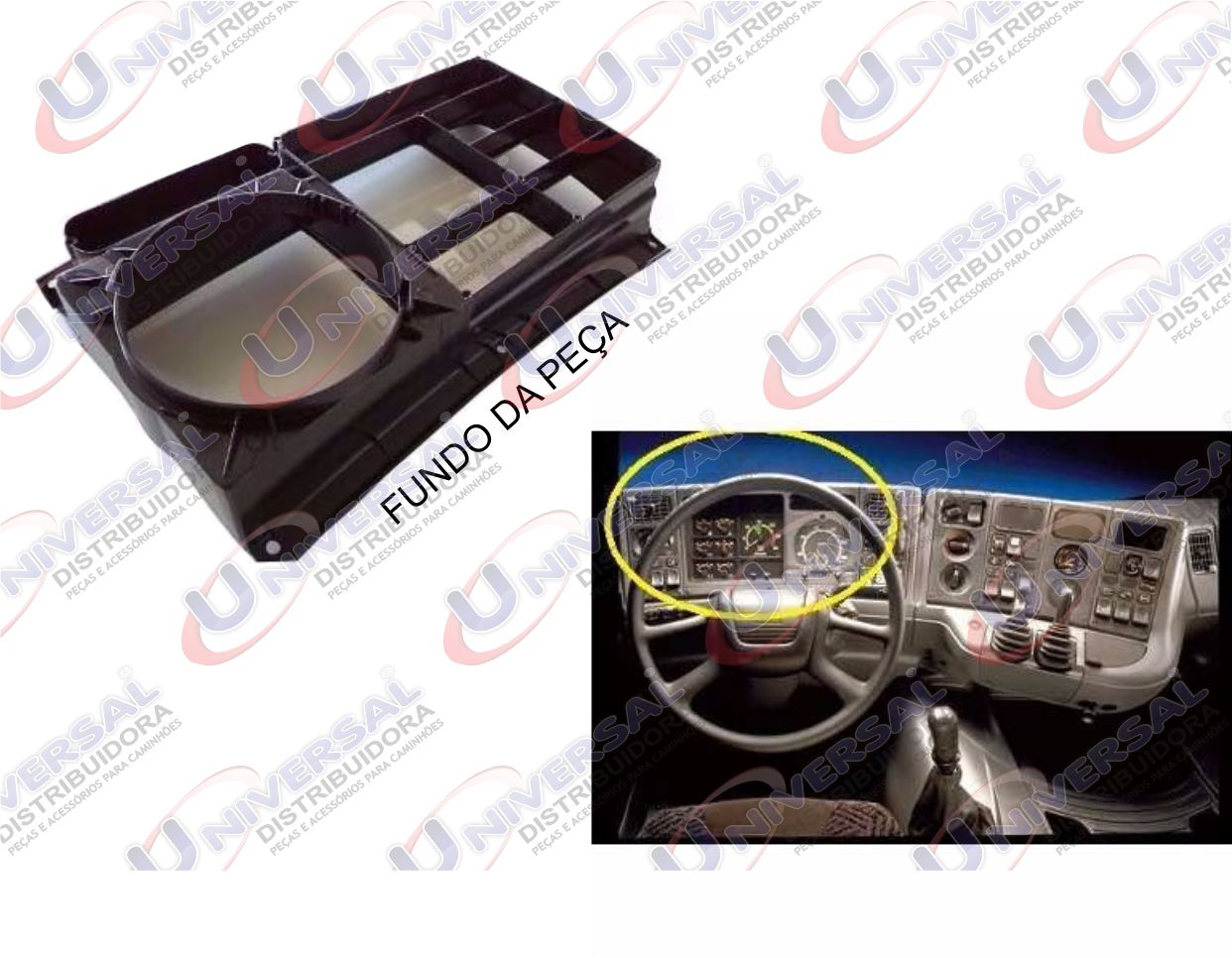 GB1045S - CARCACA EXTERNA RELOGIOS SCANIA 112 113 S4