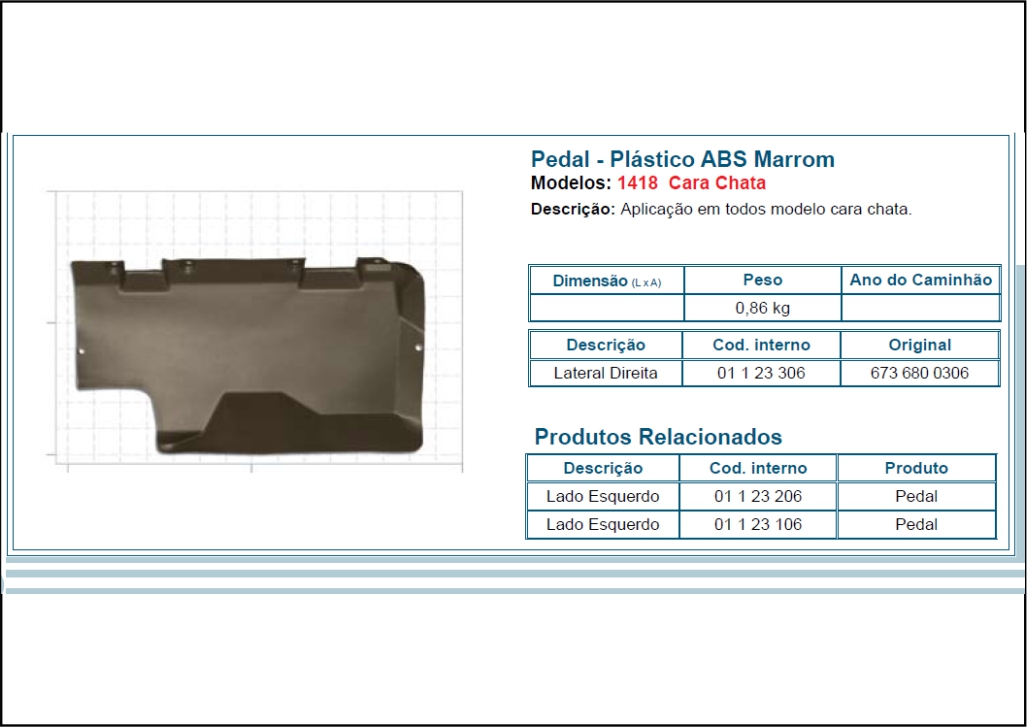 1123316 - REVEST PEDAL 1418 CARA CHATA PRETO LD