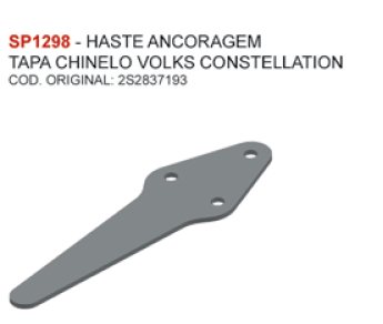 SP1298 - SUPORTE TAPA CHINELO VW CONSTELLATION