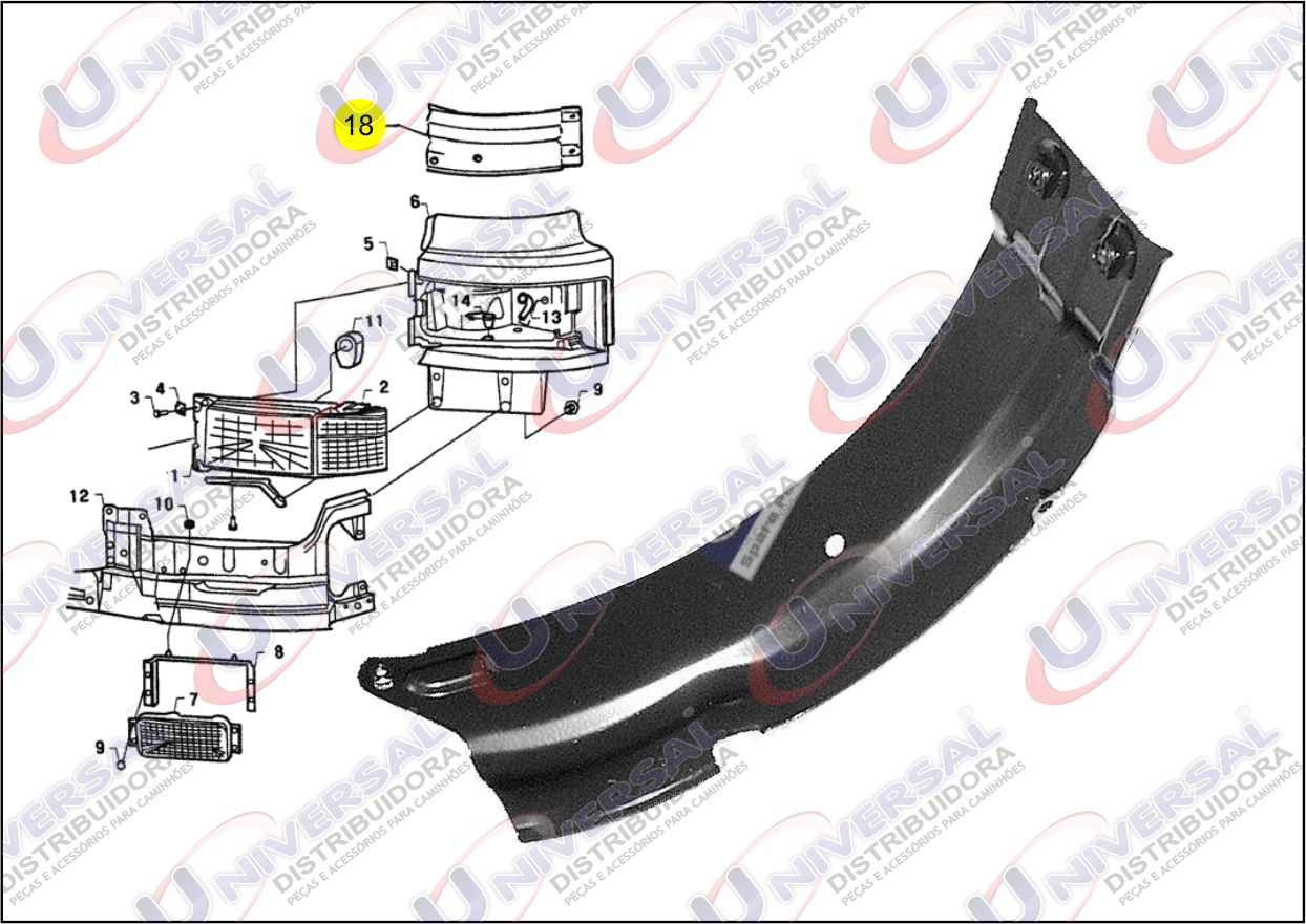 1375428 - SUP BOJO FAROL SCANIA S4 LD