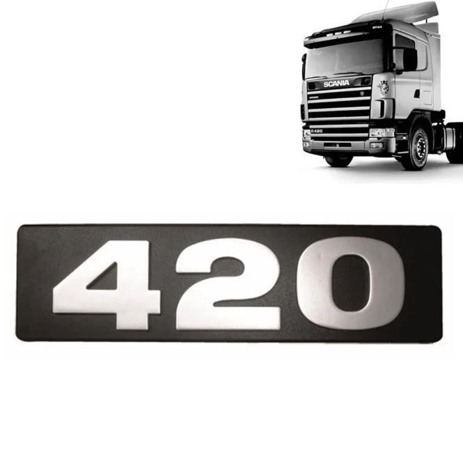 VL3092 - EMBLEMA FRONTAL SCANIA S4 420 ATE 2003