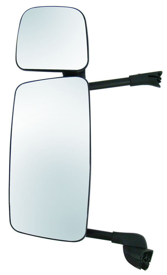 1484041 - CONJ ESPELHO SCANIA S4 S5 S6 ''P'' C/DESEMB C/AUX MANUAL LE
