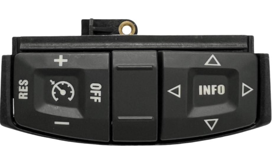 ASTON-01063 - INTERRUPTOR VOLANTE SCANIA S5 P/G/R - C/ FUNCAO INFO
