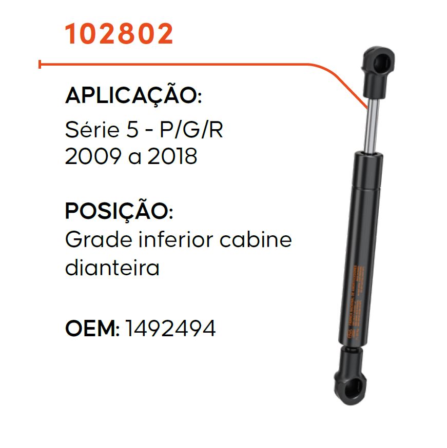 FNA102802 - AMORT GRADE INFERIOR SCANIA PGR S4/ S5