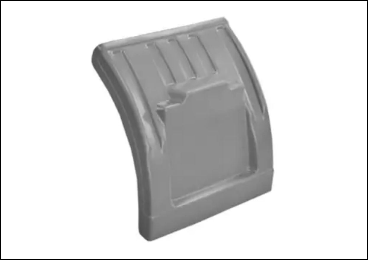 S10004 - PARALAMA MEIO MB/SCANIA CZ TRAS