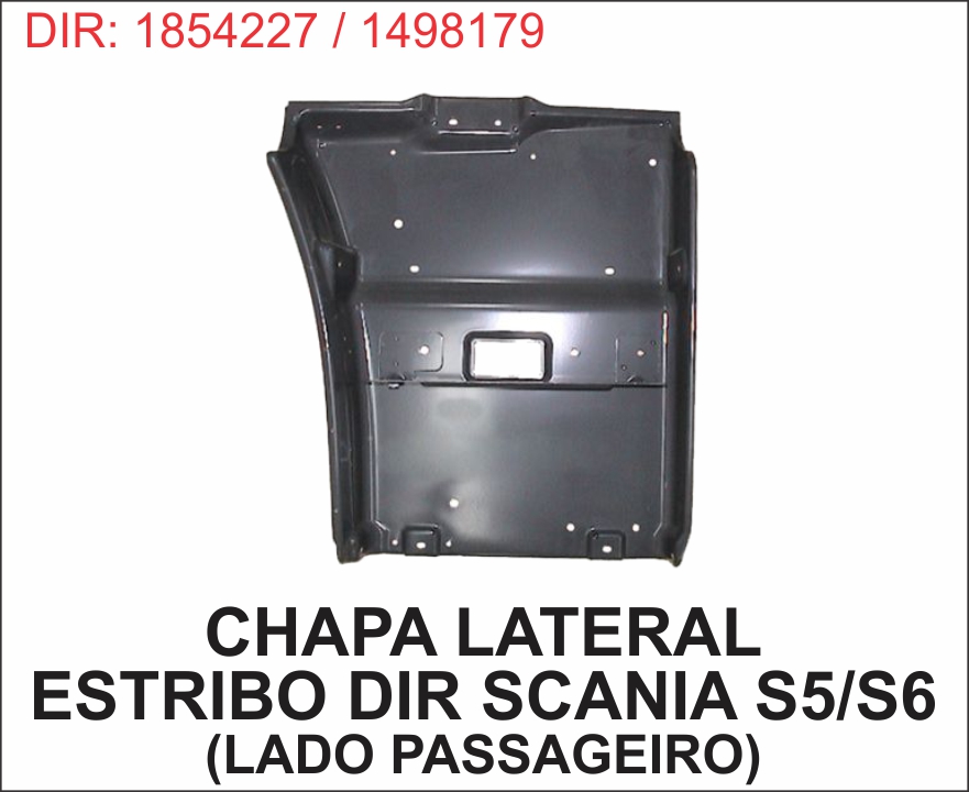 AM6146D - CHAPA ESTRIBO SCANIA S5 S6 LD