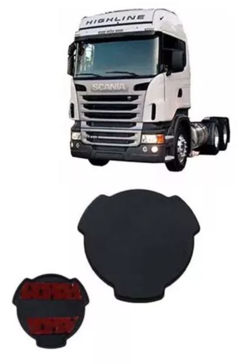 CP10321 - BASE EMBLEMA SCANIA S5 S6 BRASAO