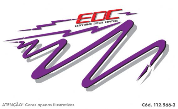 112.566-3 - FAIXA LATERAL VOLVO 96 ROXA/LILAS