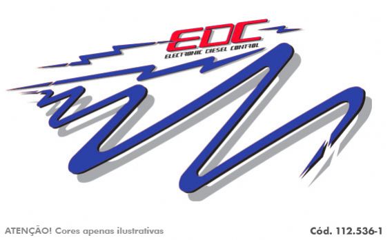 1125361 - FAIXA LATERAL VOLVO 96 AZUL