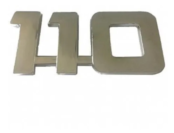 VL3652 - EMBLEMA PLAST SCANIA 110 CROMADO