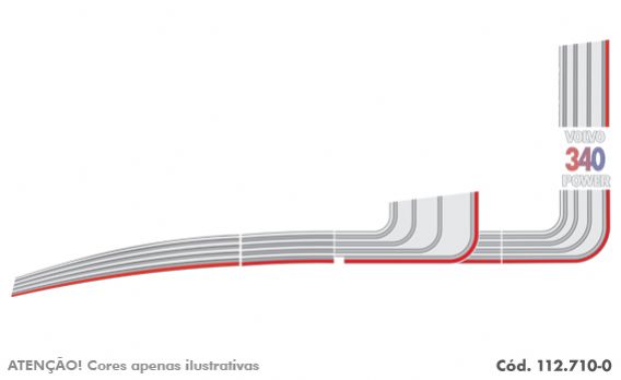 112.710-0 - FAIXA LATERAL VOLVO 89/POWER