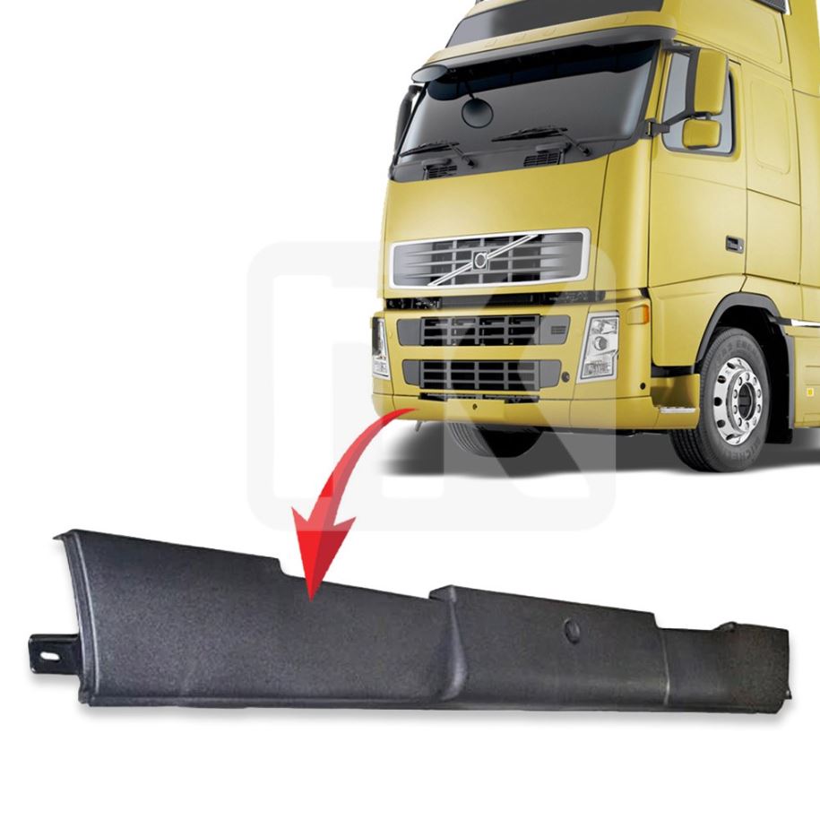 AM7051 - PARACHOQUE VOLVO FH 2004 A 2014 CENTRAL PLASTICO