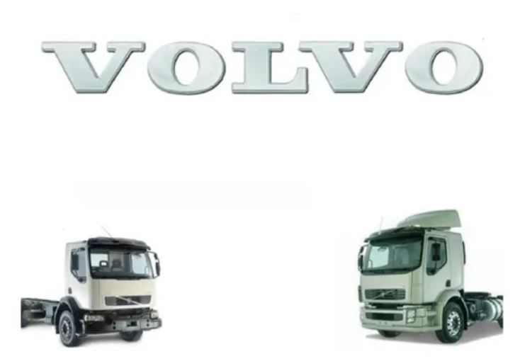 CP30419 - EMBLEMA ACETINADO PALAVRA VOLVO