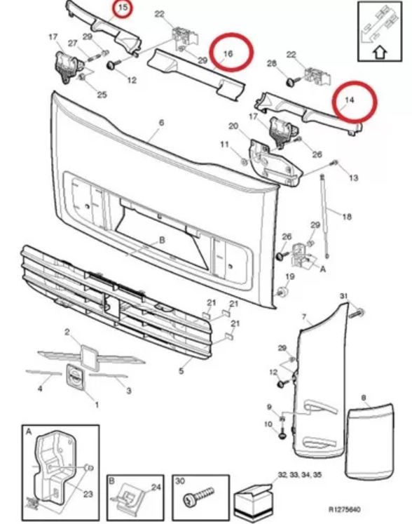 V20161.2 - ACAB LIMPADOR PARABRISA VOLVO VM LE