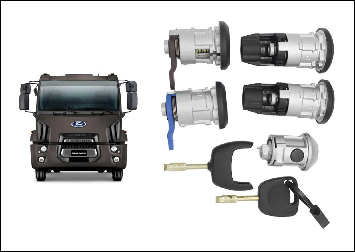 ORI2103 - CONJ CILINDROS CAPU/PORTA/PARTIDA CARGO GII (ELETRICO/MECANICO)