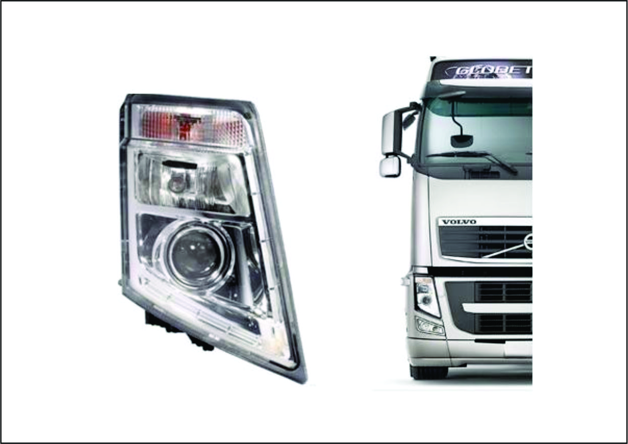 F-330 - FAROL PRINC VOLVO FH 2010 A 2014 LD