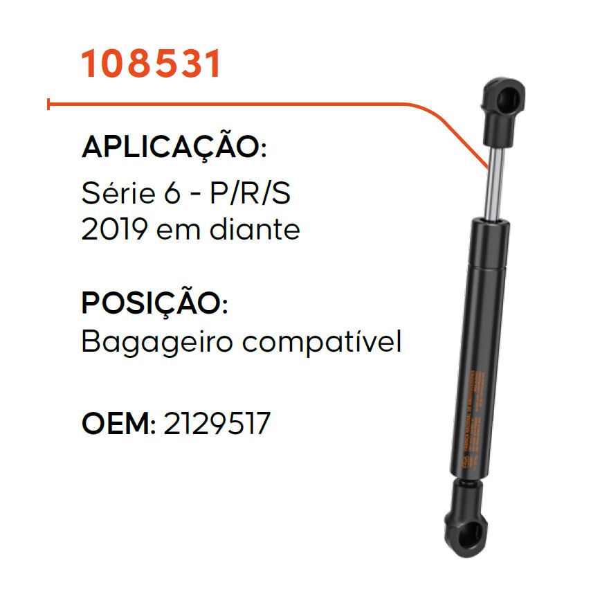 FNA108531 - AMORT BAGAGEIRO SCANIA NTG P/R/S 2019