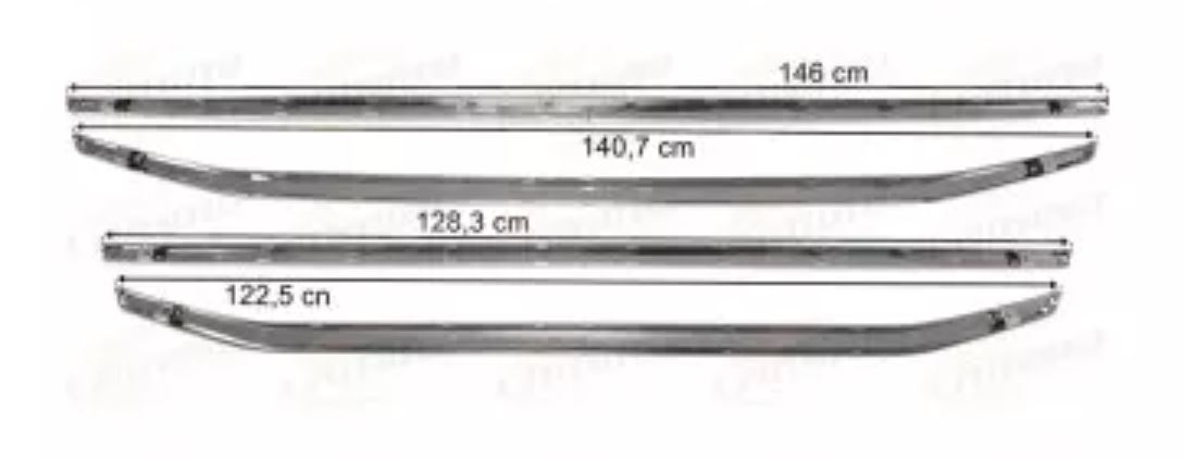 CP30523 - FRISO RETO SUPERIOR DA GRADE INFERIOR VOLVO FH5 2021