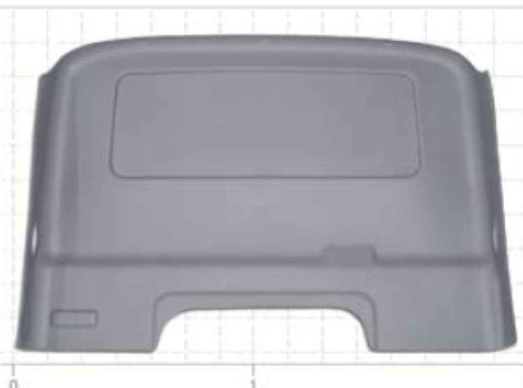 7216953 - FORRO TRASEIRO VW WORKER MOLDADO