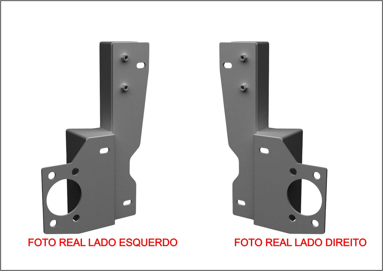 AM4175E - SUPORTE PARACHOQUE VW CONSTELLATION DOIS DEGRAUS LE